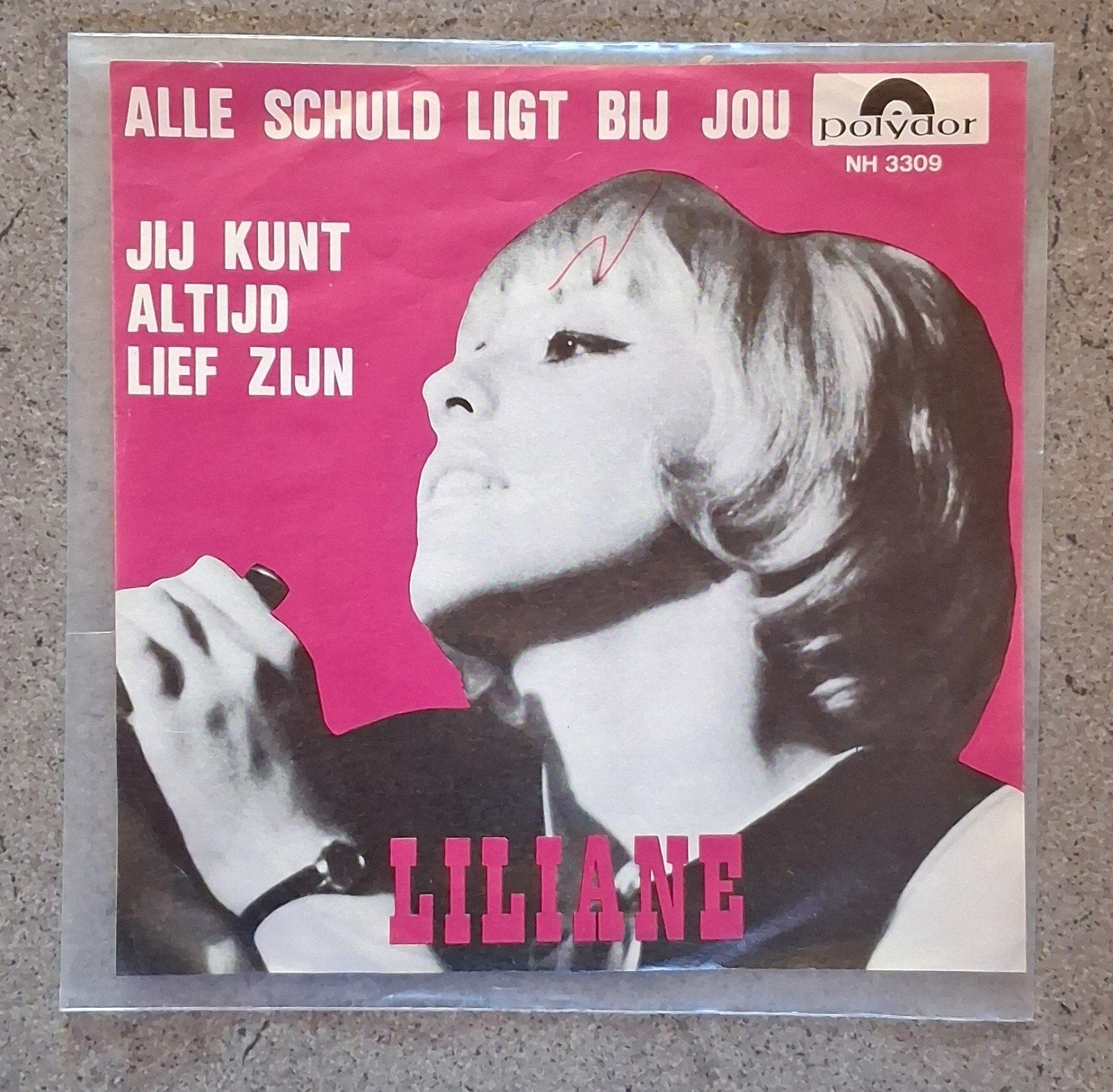 Liliane: Alle Schuld Ligt Bij Jou (7"), Originele persing, Ophalen of Verzenden