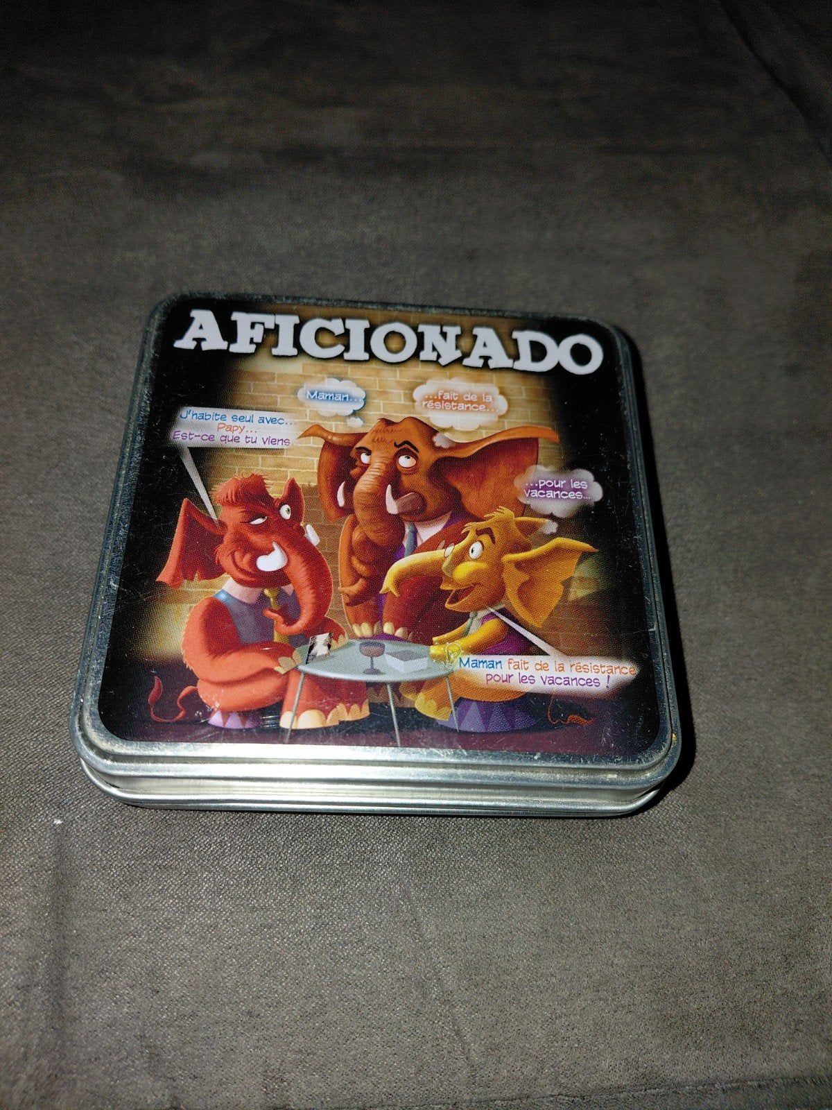 jeu Aficionado, Ophalen