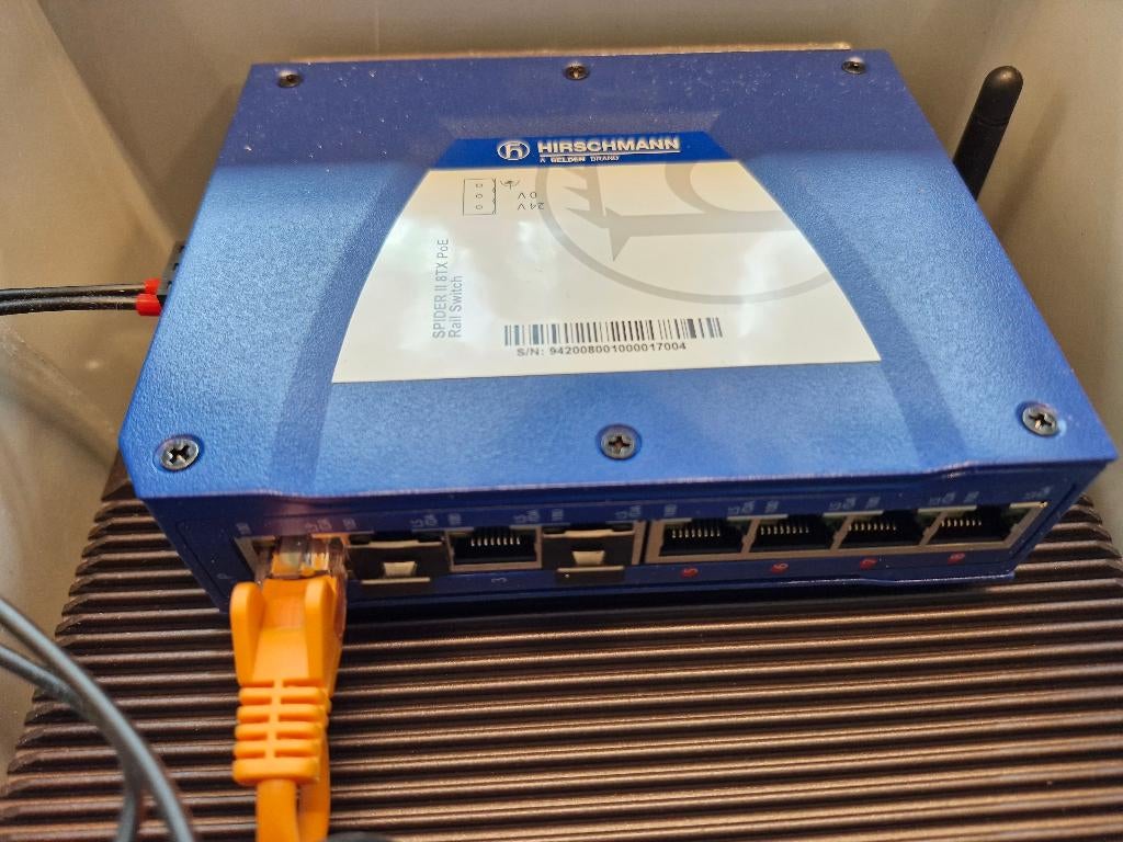 SPIDER II 8TX PoE - Hirschmann, Ophalen of Verzenden, Zo goed als nieuw