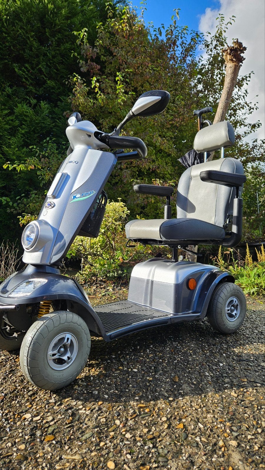 Kymco Foru/Midi XLS scootmobiel, stabiele 4wiel scootmobiel, Ophalen, Inklapbaar, Zo goed als nieuw, Elektrische rolstoel