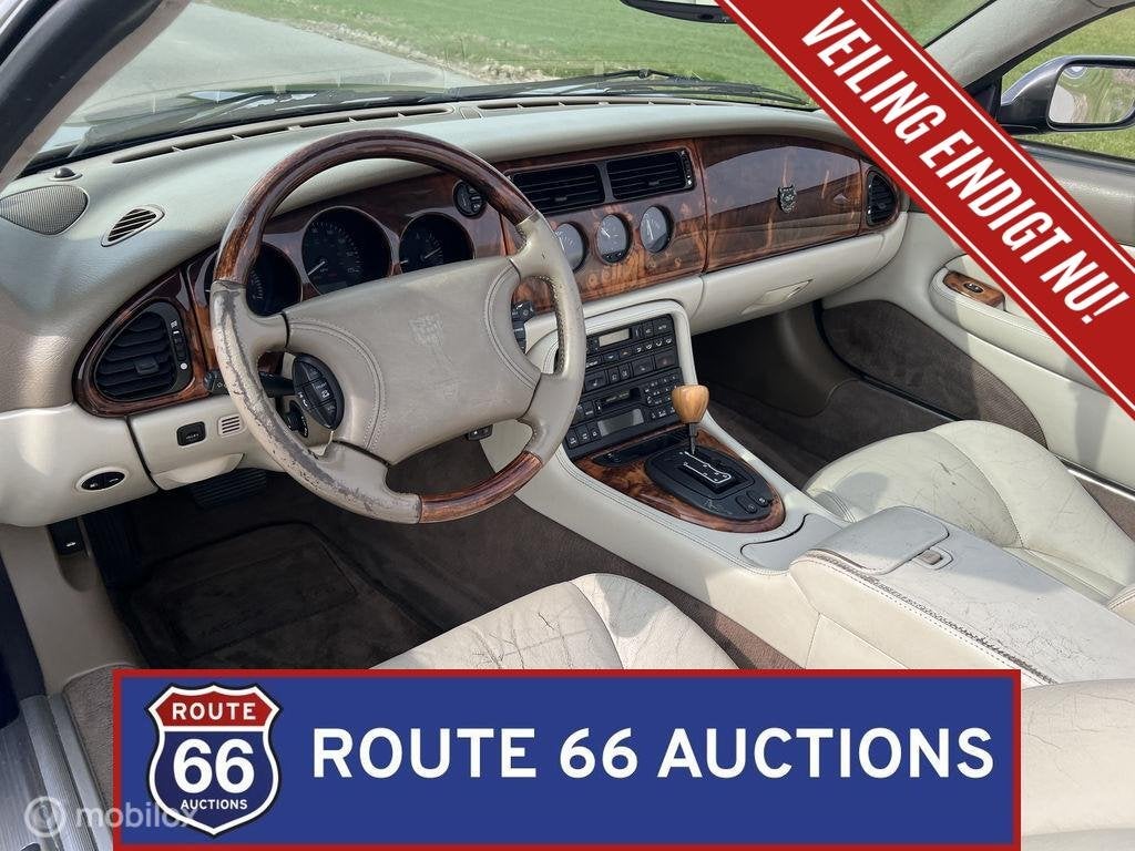 Jaguar XK8 | 1998 | Route 66 Auctions, Zwart, Bedrijf, Handgeschakeld, Overige carrosserie