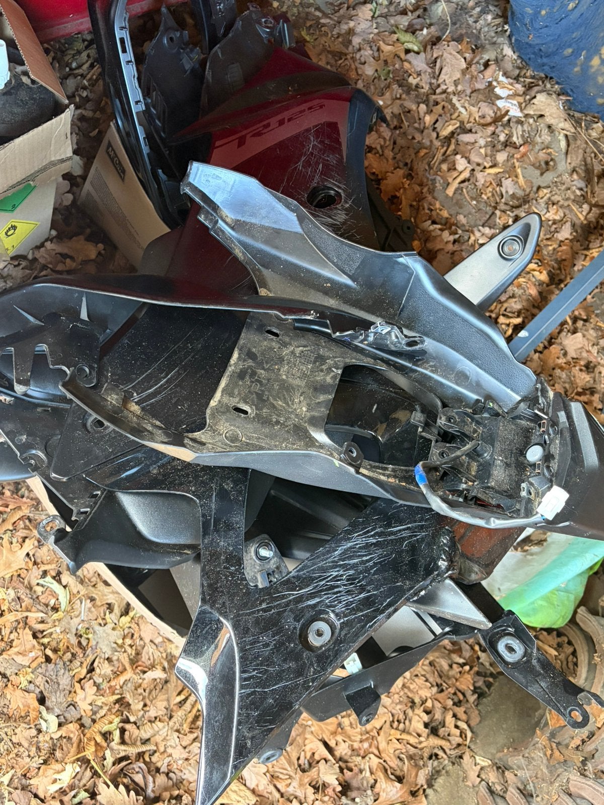 Yamaha R125 (2025) – Project of onderdelen, werkend blok, Motoren, Gebruikt, 125 cc, 11 kW of minder, Handgeschakeld