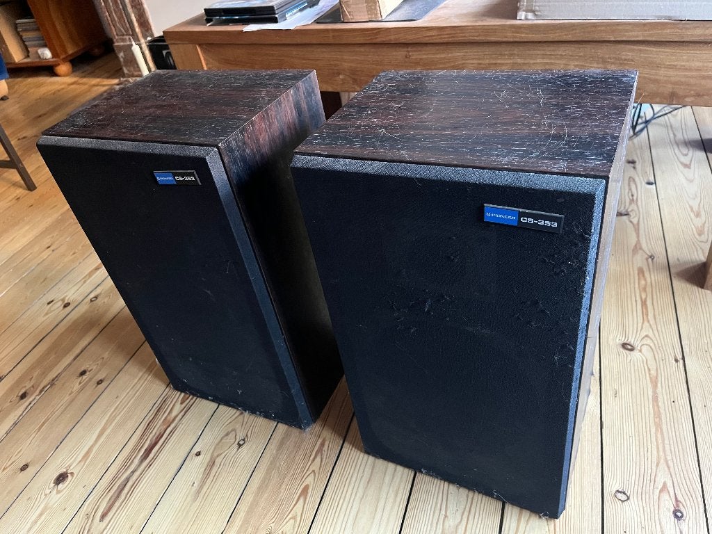 Pioneer CS-353 enceintes audio, TV, Hi-fi & Vidéo, Moins de 60 watts, Enlèvement ou Envoi, Enceintes stéréo, Pioneer