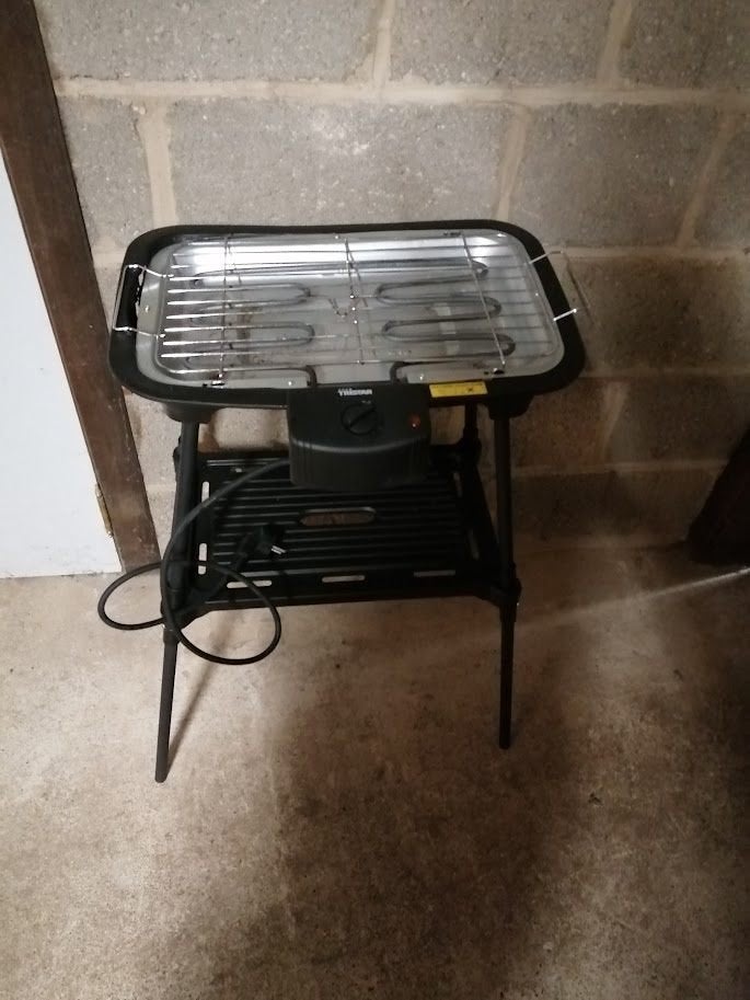 elektrische bbq tristar, Ophalen