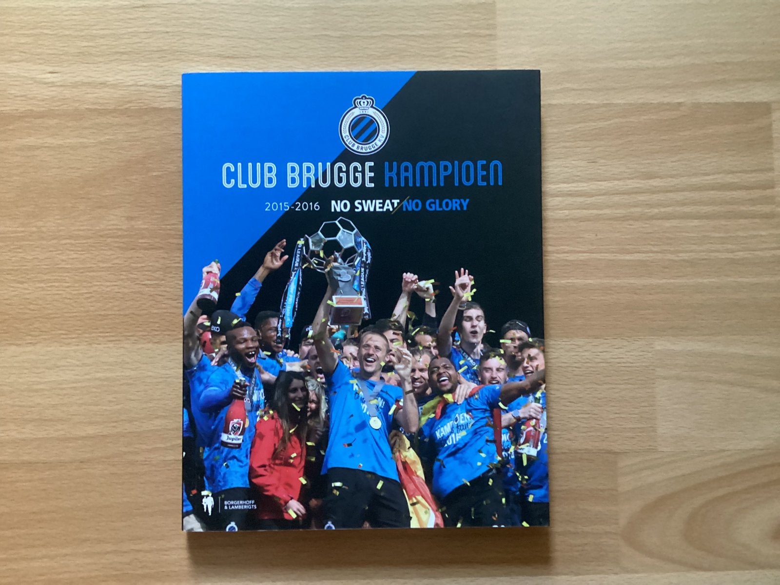Boek voetbal Club Brugge kampioen, Ophalen of Verzenden, Zo goed als nieuw, Balsport