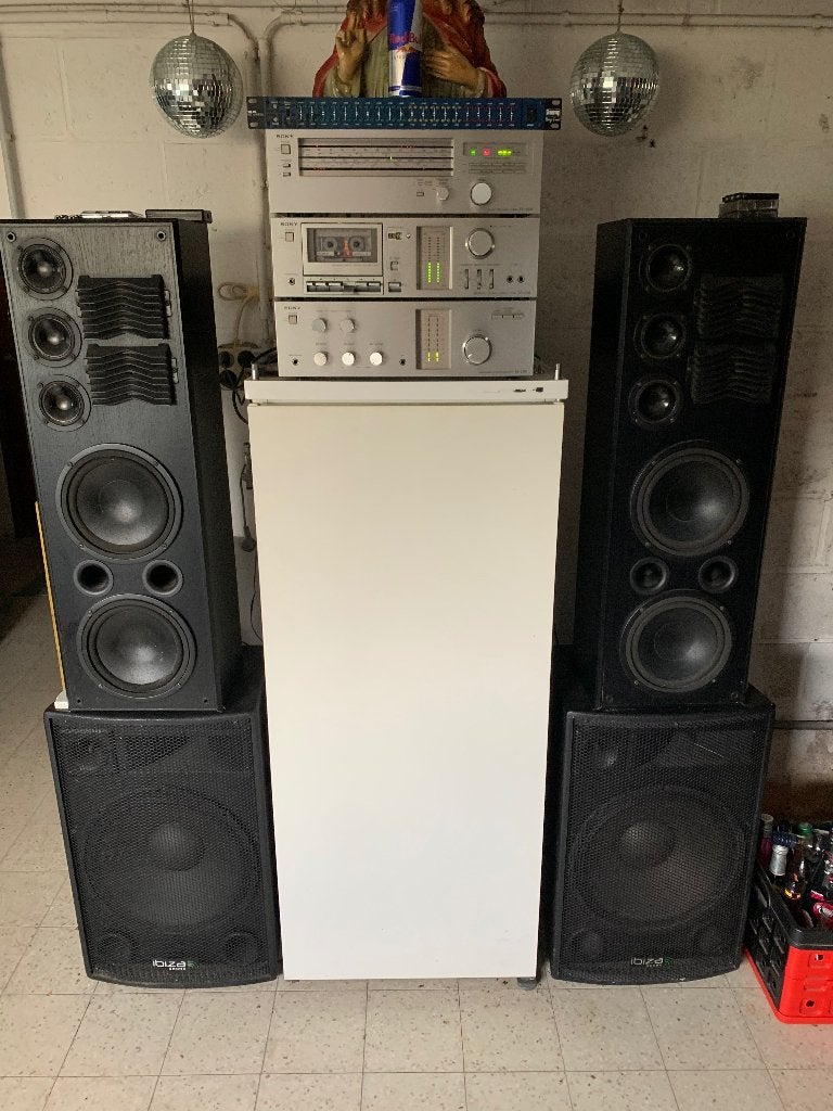Chaîne hi-fi Sony, Enlèvement, Utilisé, Deck cassettes ou Lecteur-enregistreur de cassettes, Sony