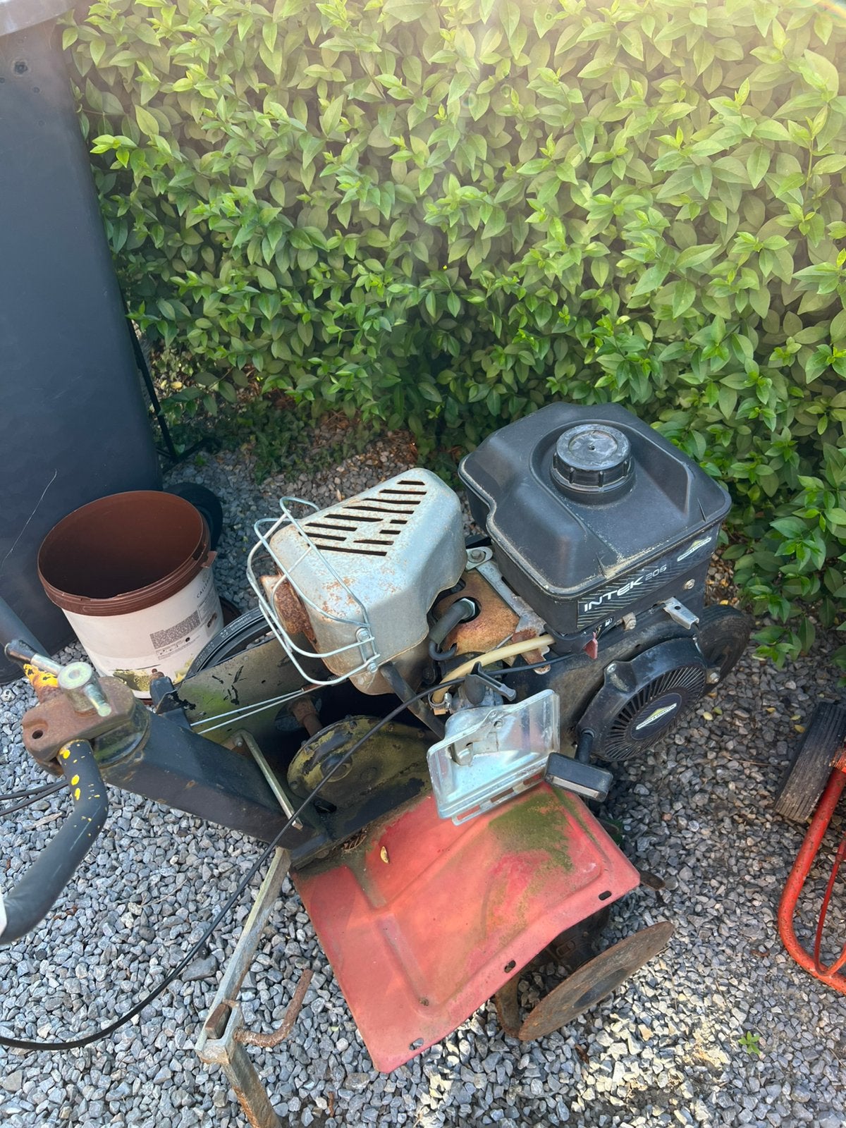Motoculteur, Enlèvement, Utilisé