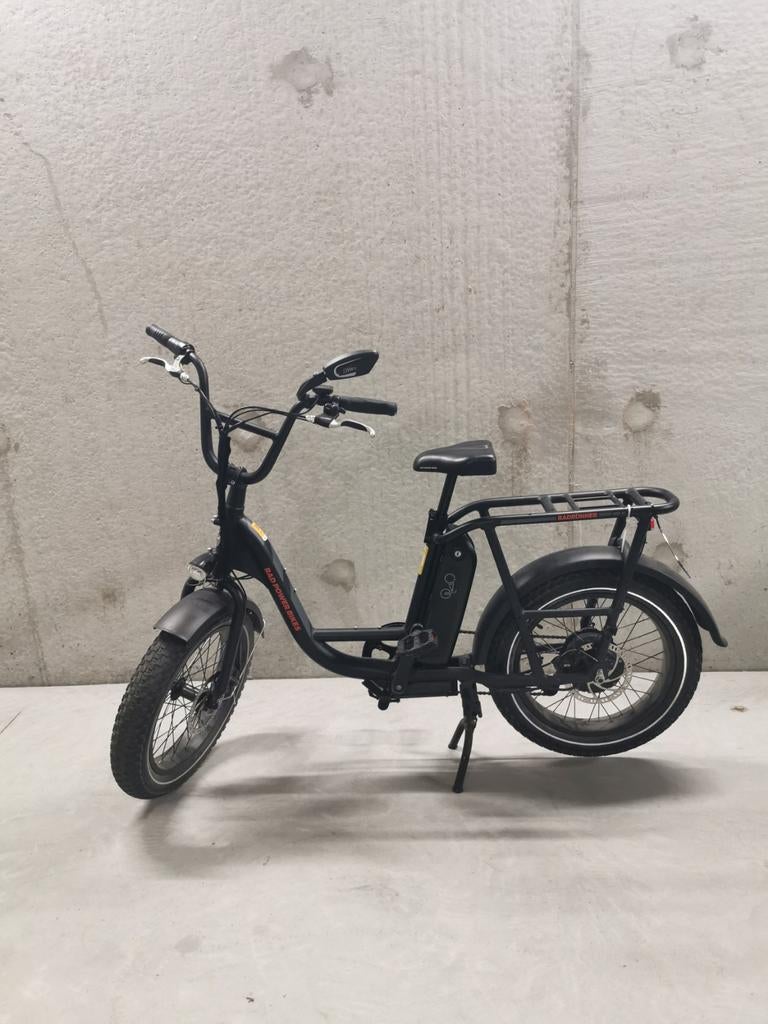 Elektrische stadsfiets Radrunner, Ophalen