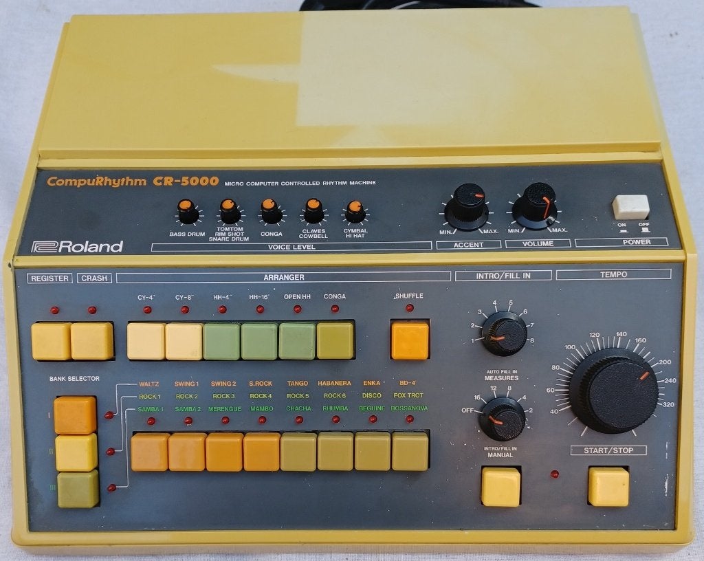 Roland CR-5000 drummachine., Muziek en Instrumenten, Ophalen of Verzenden, Gebruikt, Roland