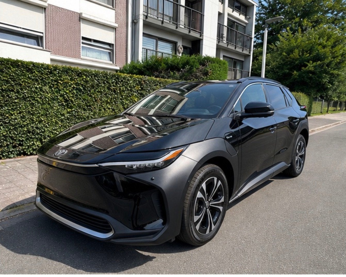 Toyota bZ4X 71.4 kWh 2WD Executive – Modeljaar 2025, Auto's, Toyota, Zwart, Elektrisch, 5 zetels, 5 deurs