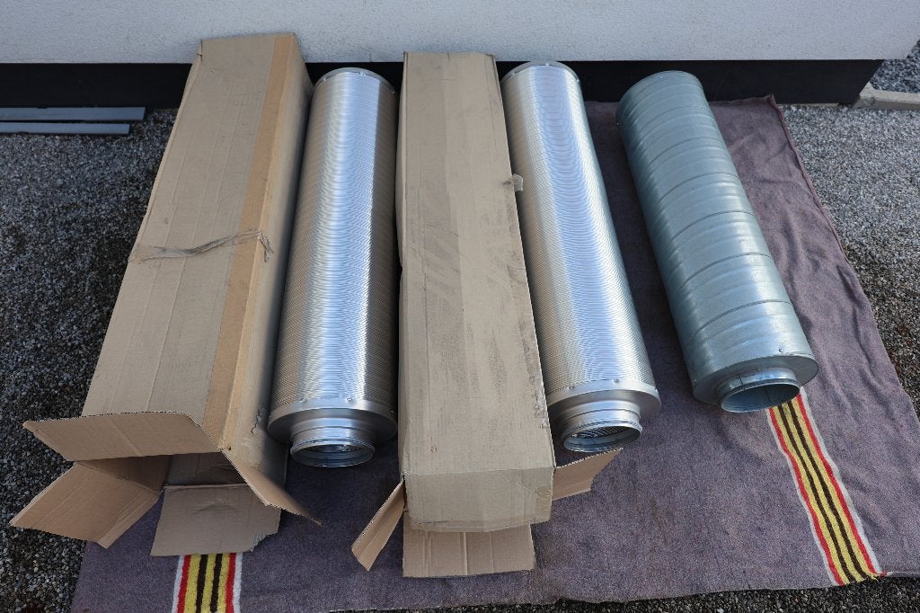 Geluidsdemper WOLF DN160/1000MM ventilatie, Ophalen, Nieuw, Ventilator en Afzuiger