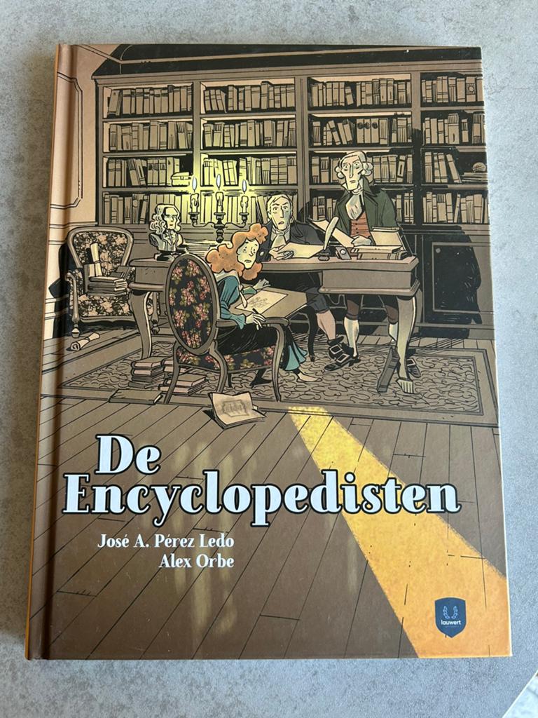 Met handtekening Alex Orbe - De Encyclopedisten, Boeken, Stripverhalen, Nieuw, Eén stripboek, Ophalen of Verzenden