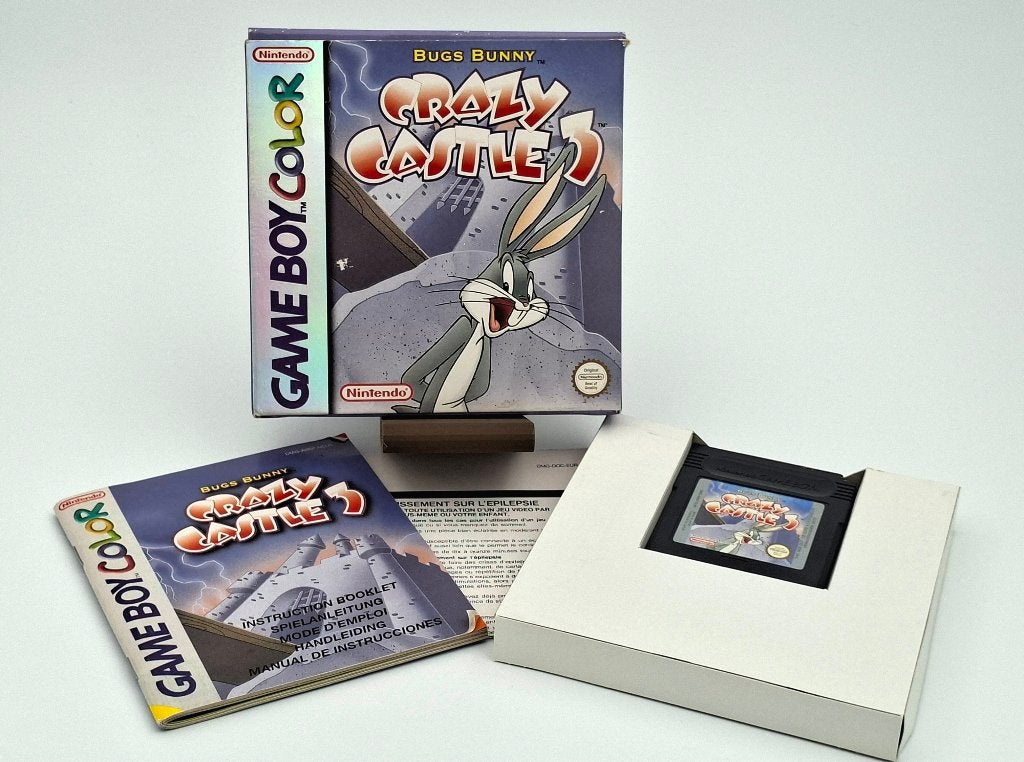Bugs Bunny Crazy Castle 3 Nintendo Game Boy Color Kemco CIB, Consoles de jeu & Jeux vidéo, 1 joueur, Comme neuf, À partir de 3 ans
