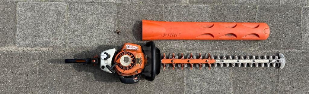 STIHL Haagschaar Type HS 81 R (75cm) + 1 extra nieuw mes, Tuin en Terras, Ophalen, Gebruikt, Benzine, Stihl
