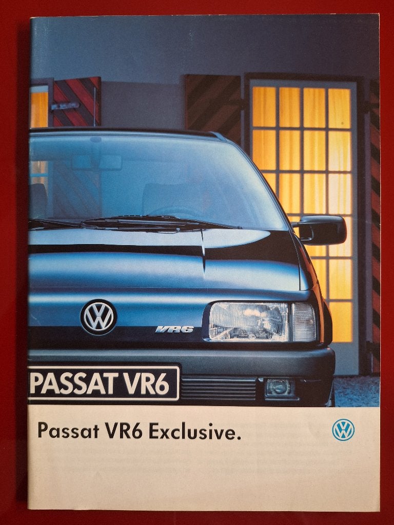 Volkswagen Passat VR6 1992 brochure 32 pages France, Livres, Autos | Brochures & Magazines, Enlèvement ou Envoi, Utilisé, Volkswagen