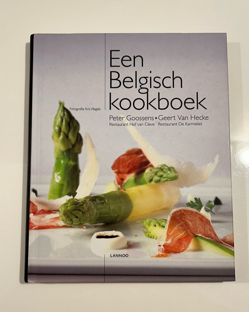 Een Belgisch kookboek (Peter Goossens / Geert Van Hecke), Ophalen of Verzenden, Zo goed als nieuw, Peter Goosens