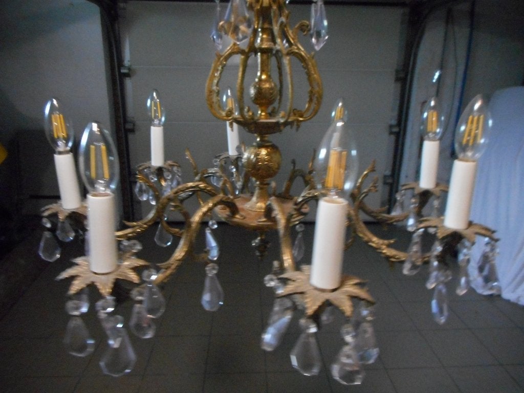 Luchter in kristal, Enlèvement