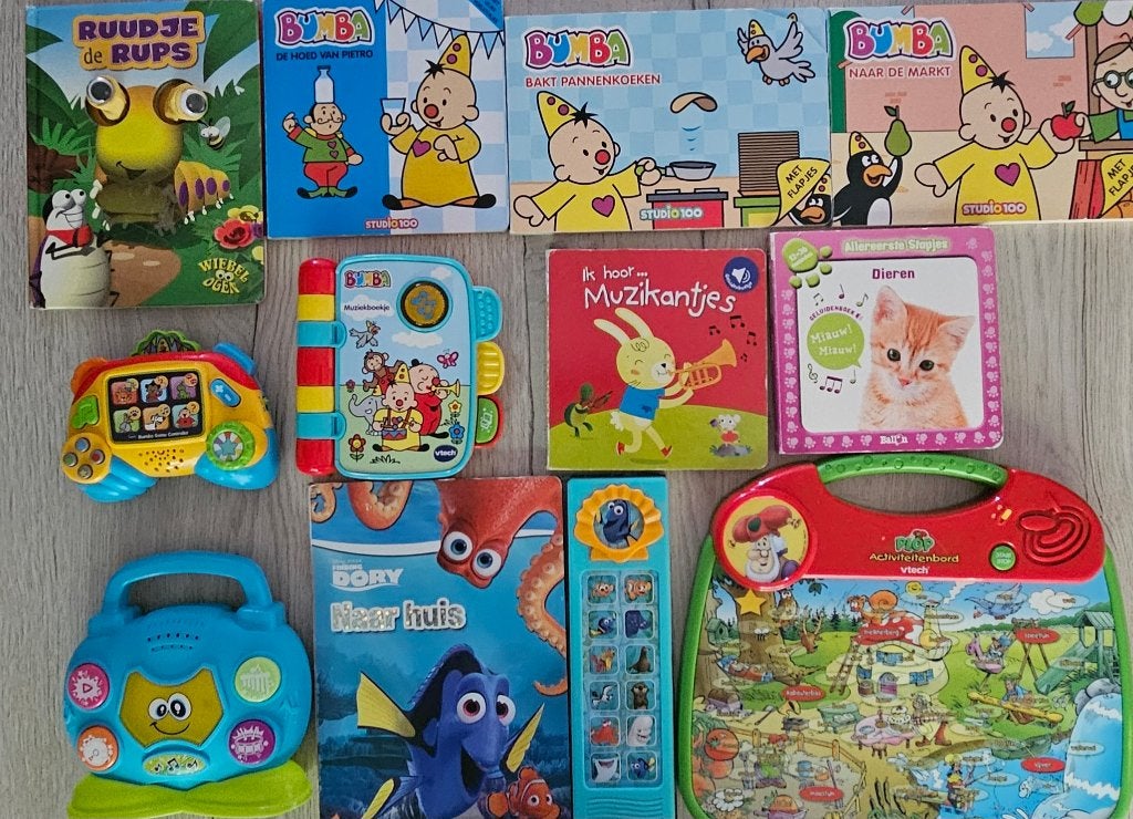 leesboekjes met en zonder geluid en educatief speelgoed, Ophalen of Verzenden, Gebruikt, Taal en Lezen, Met licht