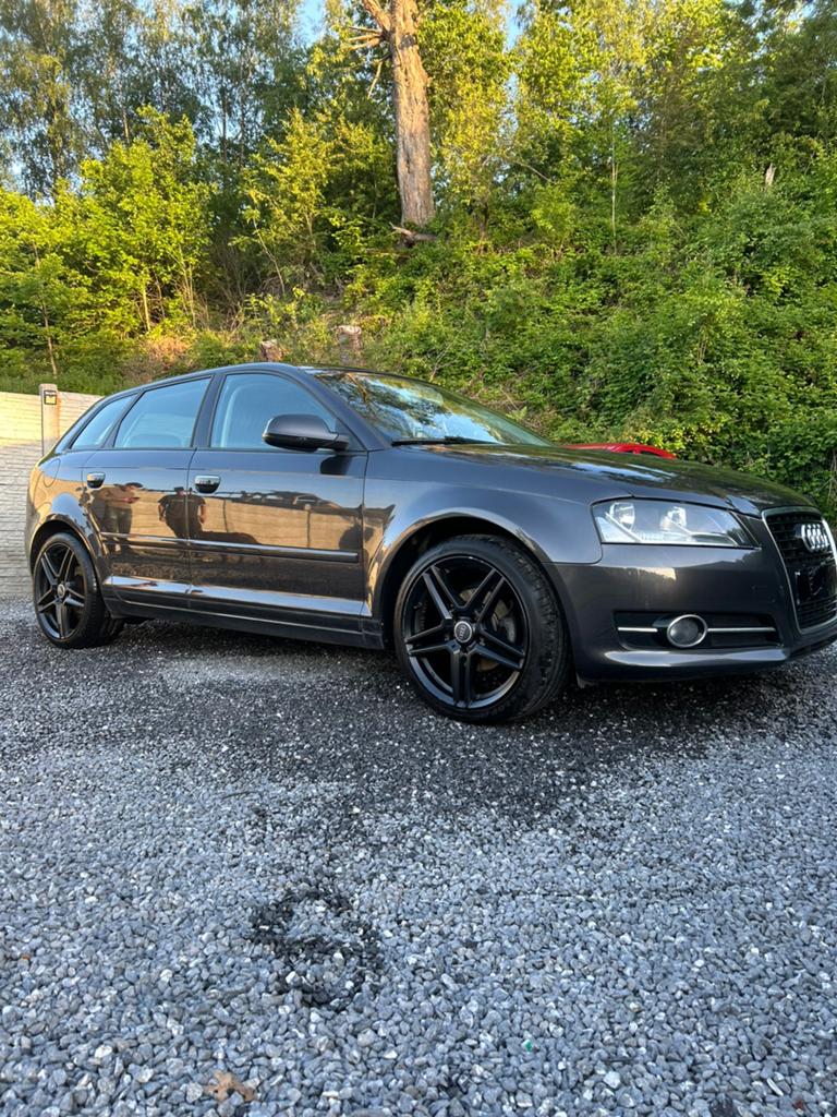 Audi A3 Sportback 1.6 TDI – 105 ch – 2012, Euro 5, Achat, Alcantara, Particulier