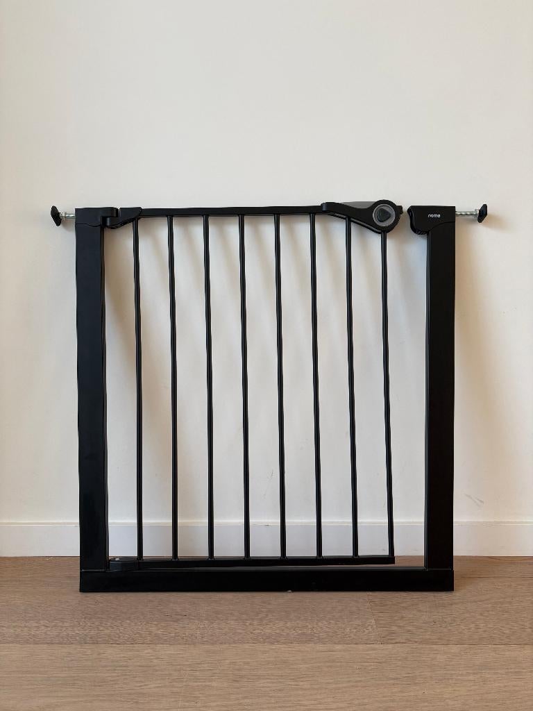 Noma Deurhekje Easy Fit Pressure zwart, Barrière de sécurité, Comme neuf, Enlèvement, Métal ou Fer