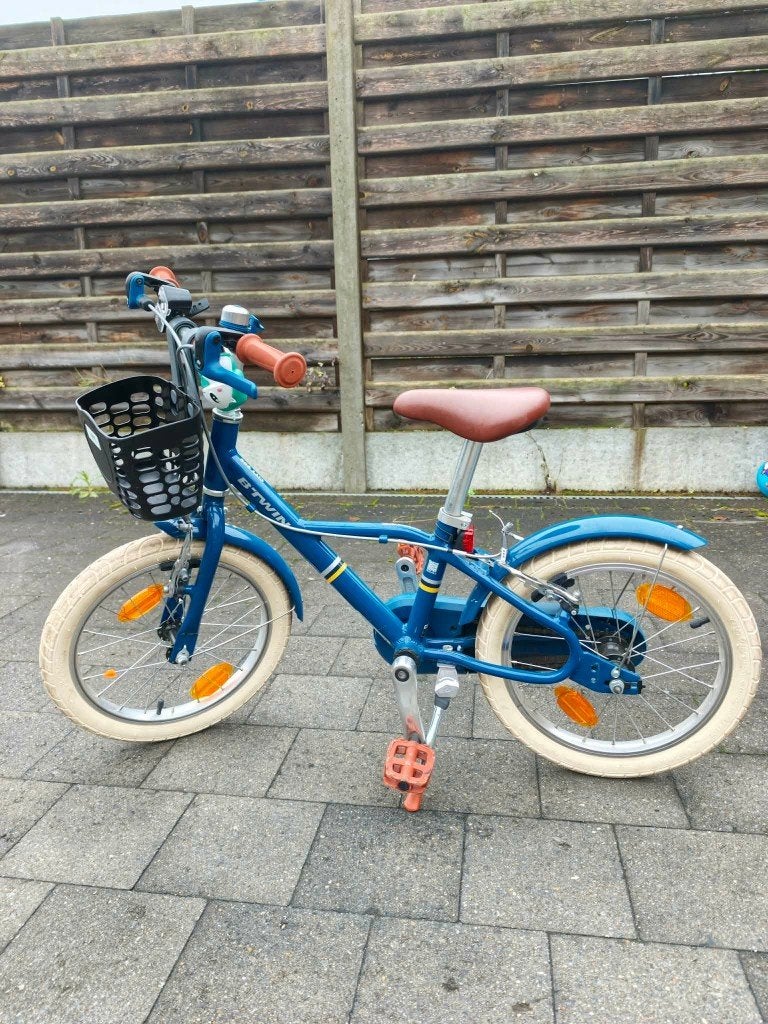 Fietsen 16 inch., Fietsen en Brommers, Ophalen, Zo goed als nieuw, 16 inch