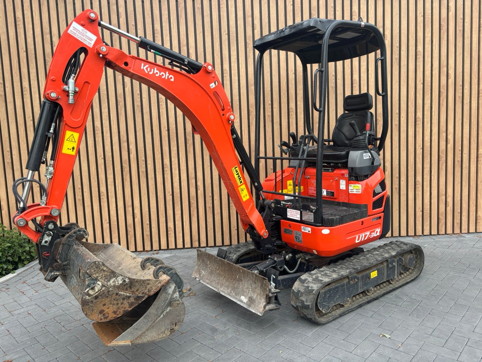 Kubota U17–3/645uur/ (bj2024), Ophalen