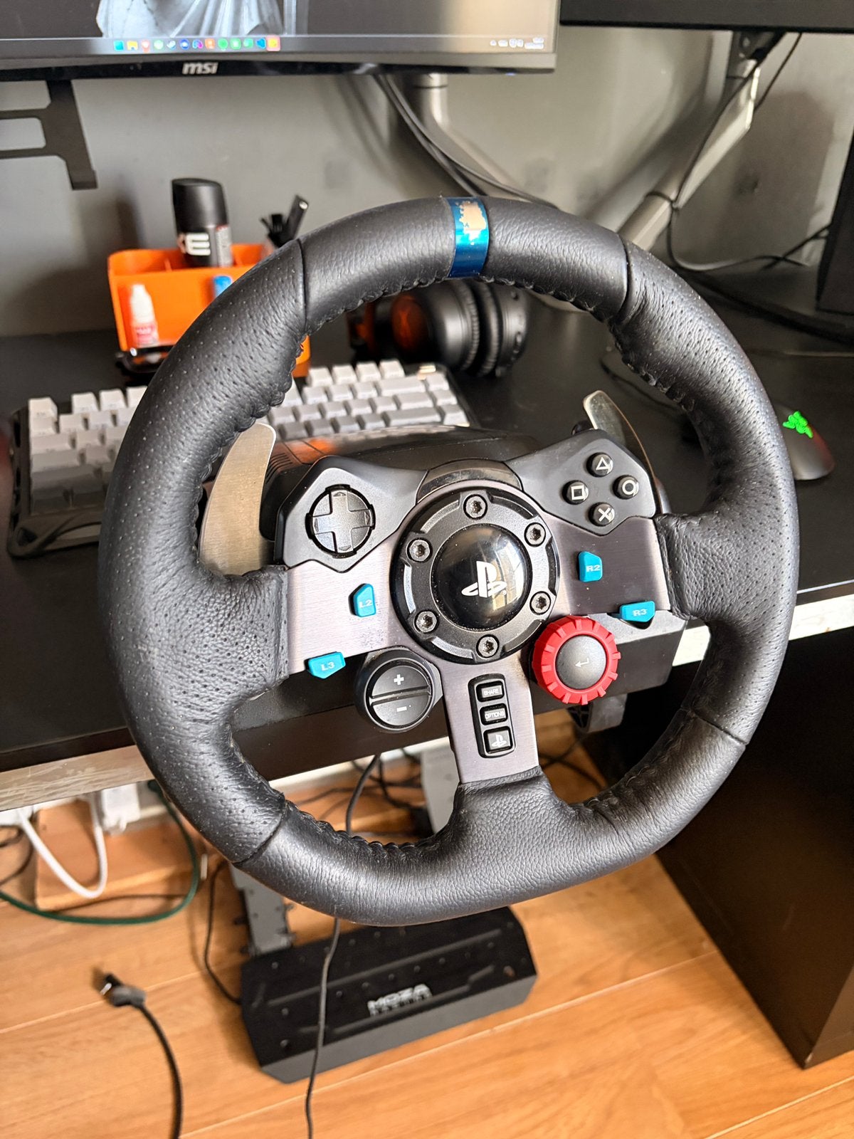 Logitech G29 | Racing wheels Ps5 / PC, Games en Spelcomputers, Ophalen, Gebruikt, Stuur of Pedalen, PlayStation 4