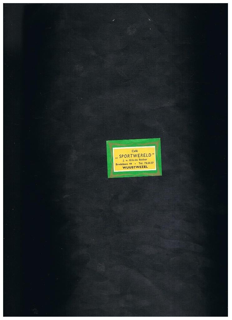 WUUSTWEZEL OUD RECLAME ETIKET, Verzenden, Nieuw, Luciferdoosjes of -merken