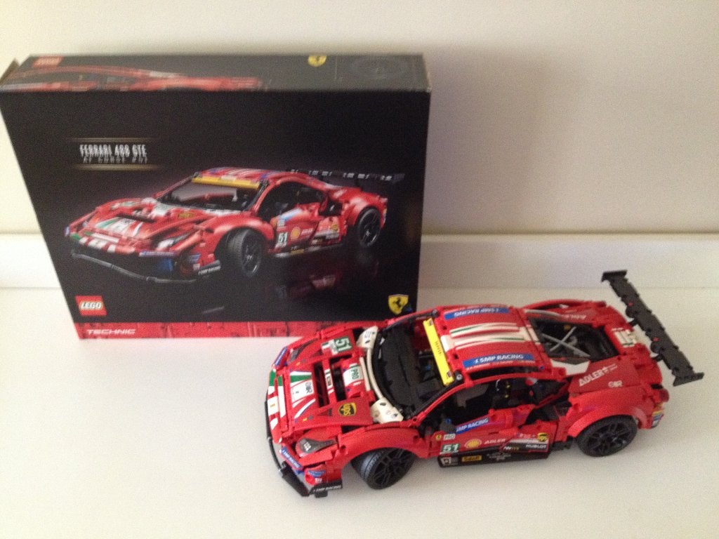 Lego Ferrari 488 GTE #42125, Enlèvement ou Envoi, Lego, Ensemble complet, Comme neuf