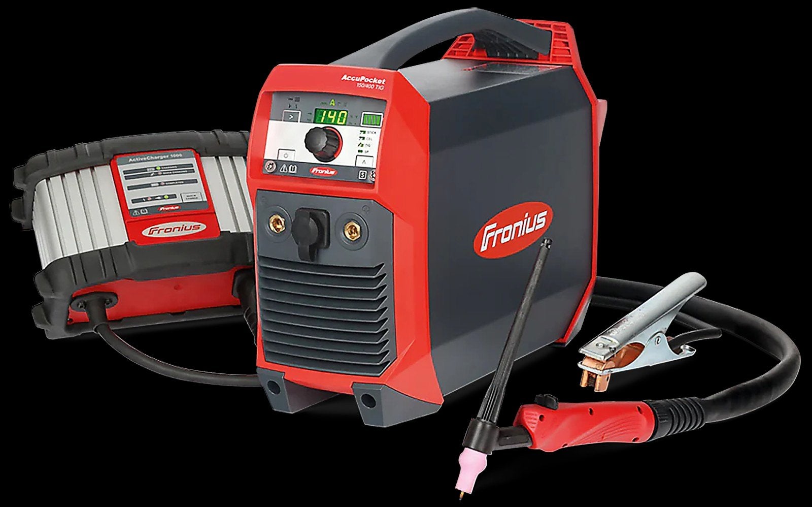 Fronius TIG + Elektrode Lassen MET ACCU!, Bricolage & Construction, Outillage | Soudeuses, Enlèvement, Comme neuf, Moins de 150 ampères