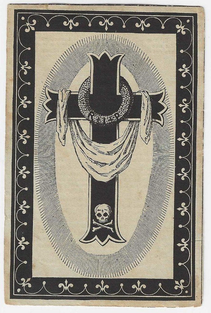 Peligia De Mullier, Berchem 1836 - Berchem 1872, Ophalen of Verzenden, Bidprentje