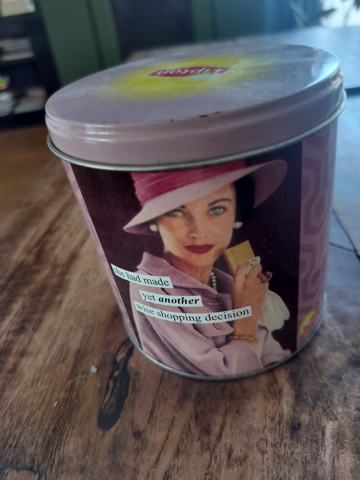 Blikken theedoos limited edition in zeer goede staat, Ophalen of Verzenden