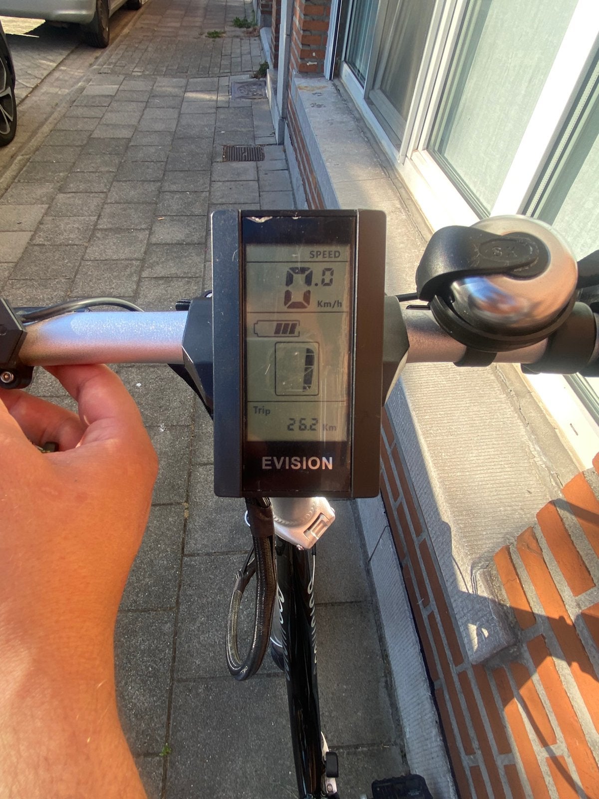 Elektrische plooifiets evision, Fietsen en Brommers, Elektrische fietsen, Ophalen, Zo goed als nieuw, Overige merken