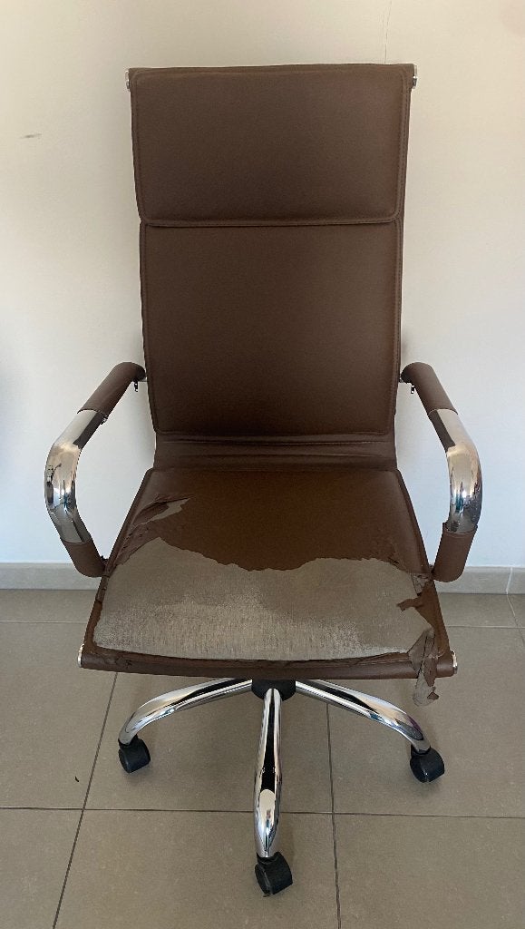 Chaise de bureau, Enlèvement, Utilisé, Brun, Chaise de bureau