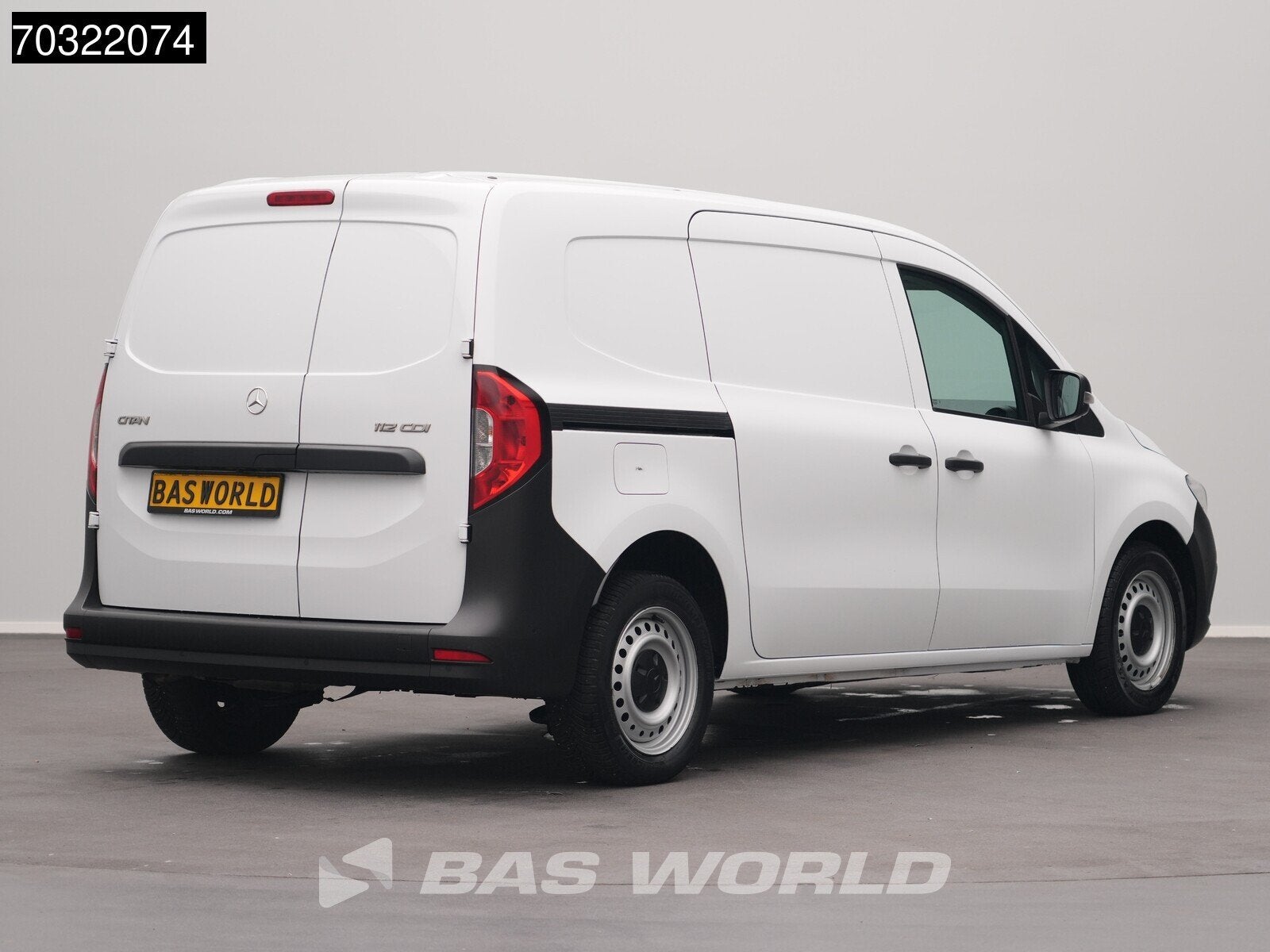 Mercedes Citan 112 CDI L2H1 LED Airco Camera Cruise Parkeers, Auto's, Dealer onderhouden, Stof, Gebruikt, Euro 6