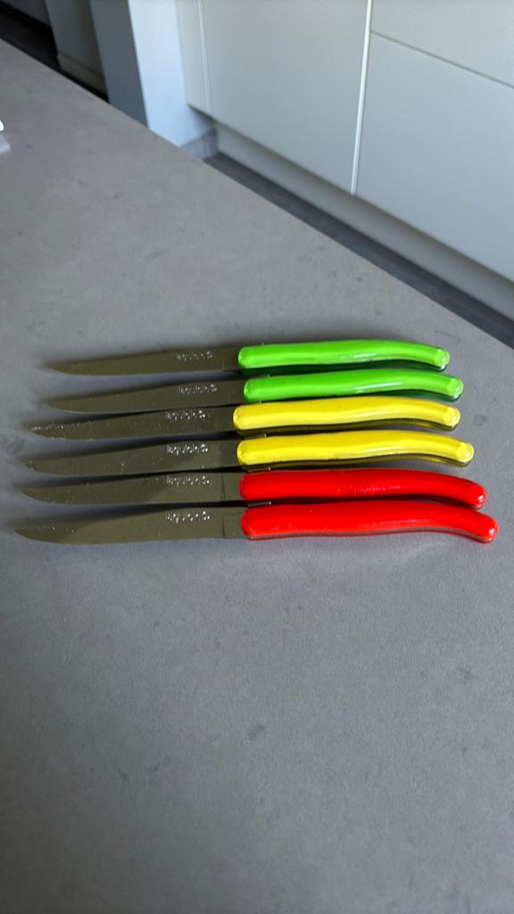 Couteaux Laguiole 6 pièces, Enlèvement ou Envoi, Comme neuf