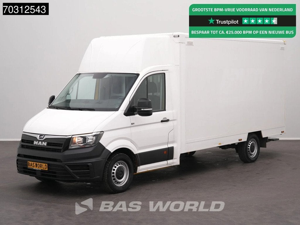MAN TGE 3.100 433cm Bakwagen Achterdeuren Zijdeur Camera Eur, Autos, Camionnettes & Utilitaires, Achat, Euro 6, Entreprise, MAN