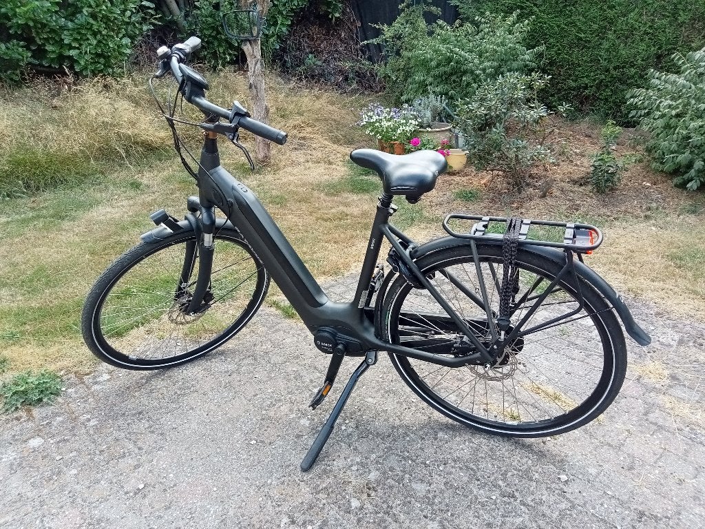 Batavus Finez Ebike  53cm.. 500Wh Bosch accu. 50Nm motor, 51 tot 55 cm, Ophalen, Zo goed als nieuw, Batavus