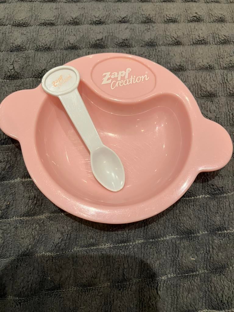 Assiette et cuillère à café Baby Born Zapf Creation, Enlèvement ou Envoi, Comme neuf