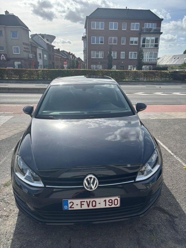 VW Golf 7 essence, Autos, Achat, Boîte manuelle, Noir, 5 portes