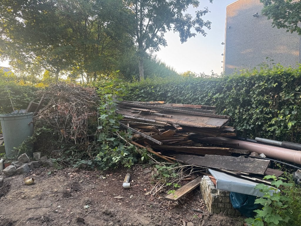 Hout gratis af te halen, Moins de 3 m³, Enlèvement, Autres essences de bois, Troncs d'arbres