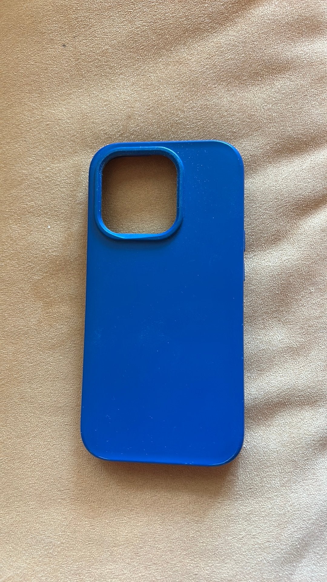Rhinoshield hoesje voor iPhone 15 Pro, Ophalen, Zo goed als nieuw, IPhone 15 Pro, Blauw