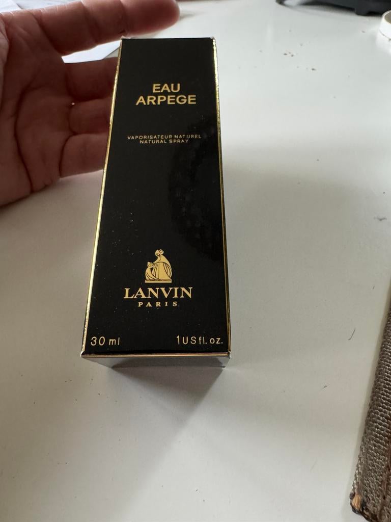emballage vintage d'Eau Arpège de Lanvin, Enlèvement ou Envoi, Neuf