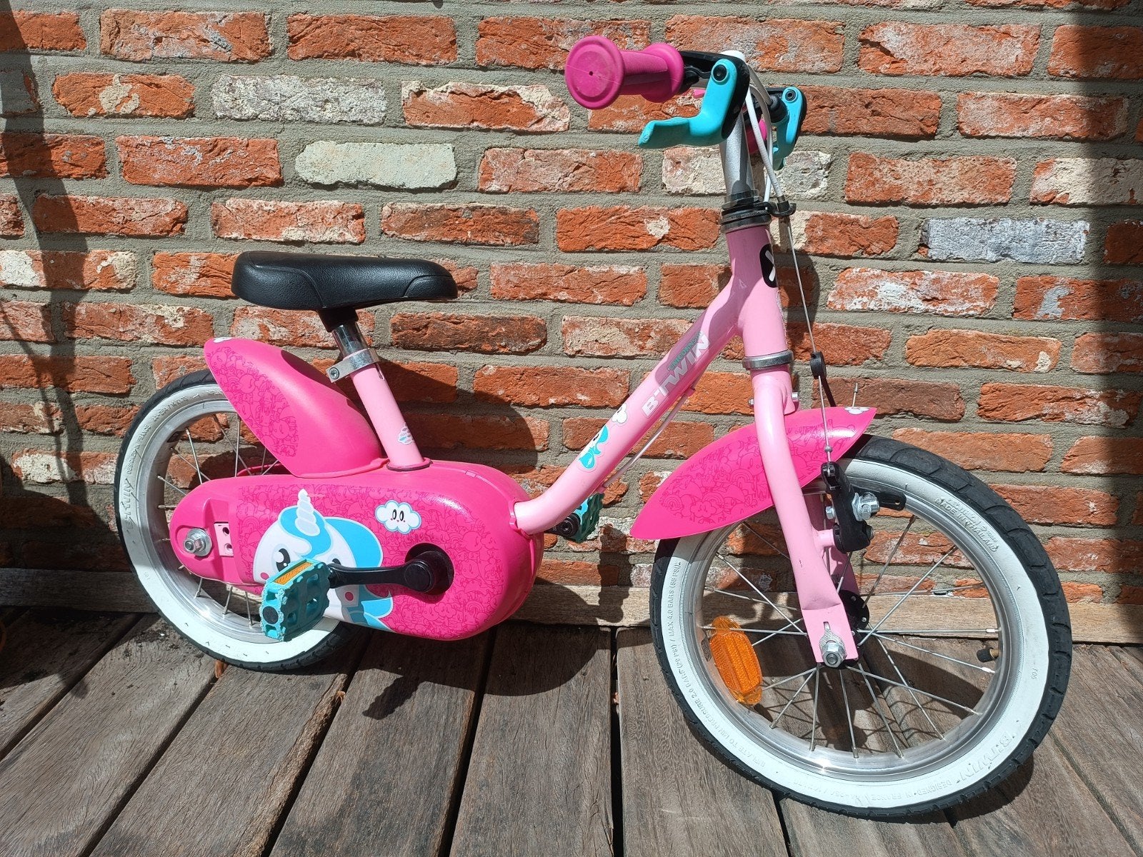 vélo enfant unicorn 500 btwin, Enlèvement