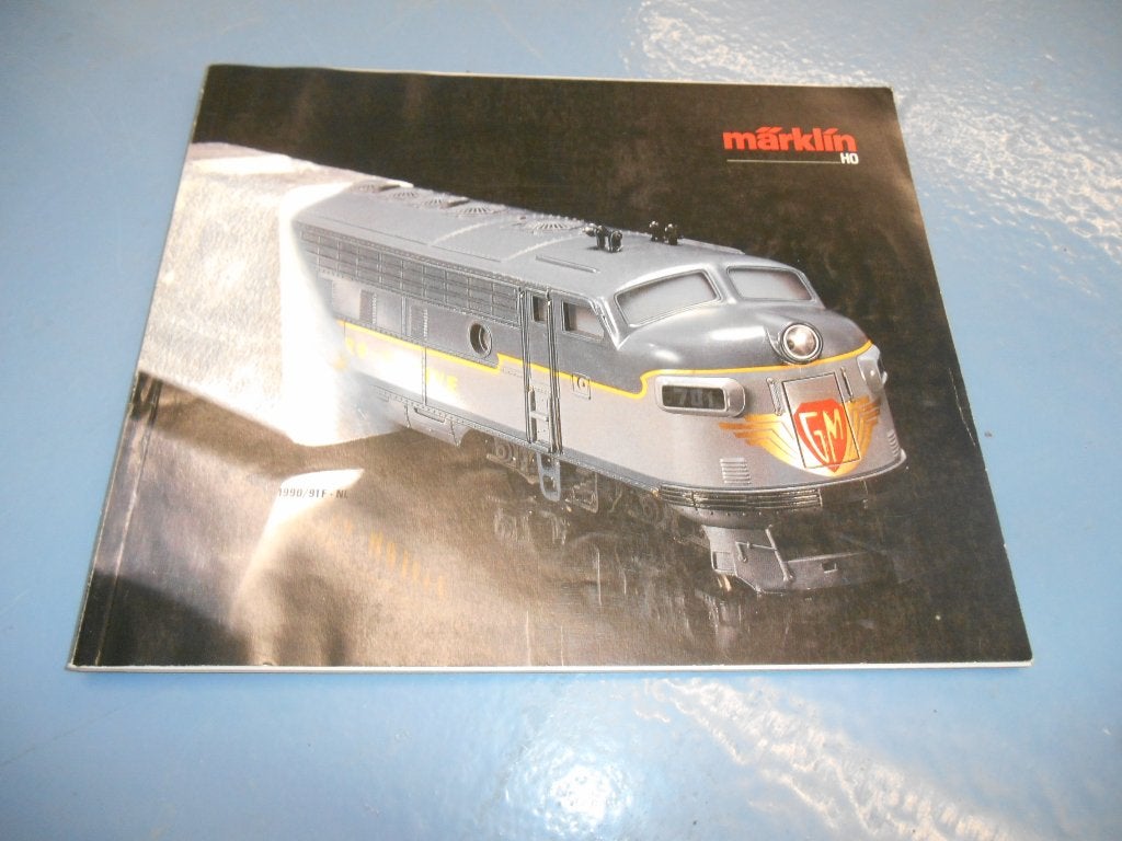catalogue revue marklin 1990/1991, Enlèvement