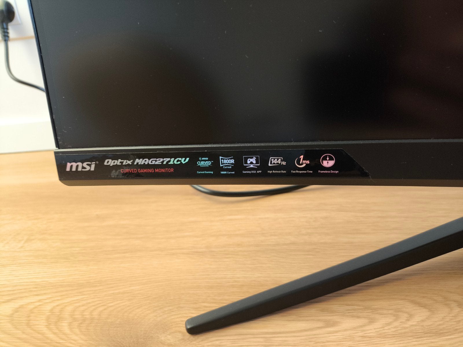 Msi optix MAG271CV 27" curved monitor 144Hz, Computers en Software, Monitoren, Ophalen