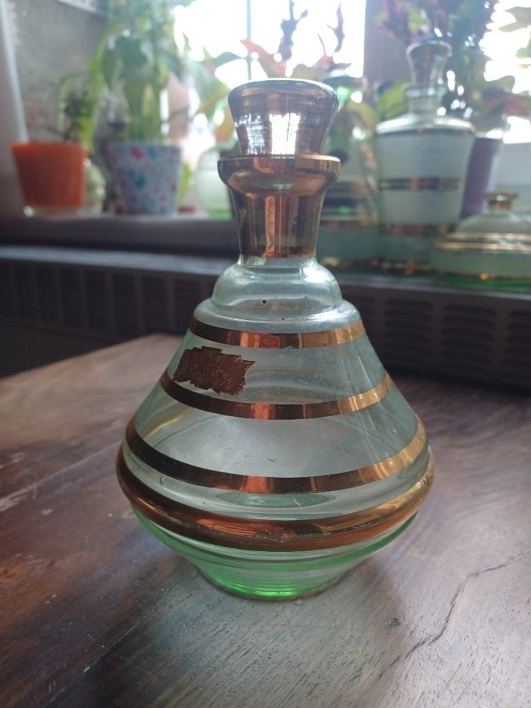 Booms Glas Karaf Cristalor De Rupel (Jaren 50), Verzenden