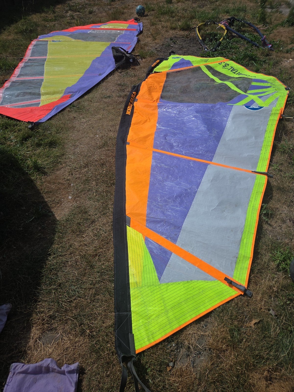 Windsurfzeilen en windsurfboard, Sports nautiques & Bateaux, Planche à voile, Enlèvement, Neilpryde