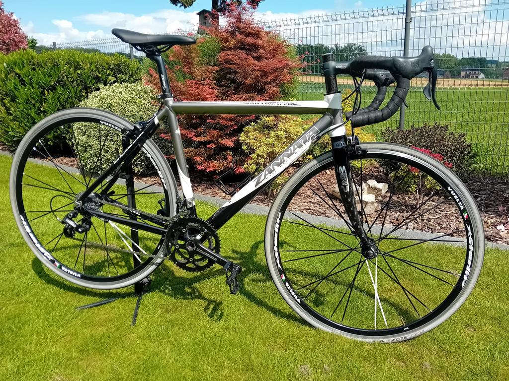 Zannata U6.2 Racefiets maat 50 – Topstaat – Campagnolo, Fietsen en Brommers, Ophalen, Zo goed als nieuw, Aluminium, Dames