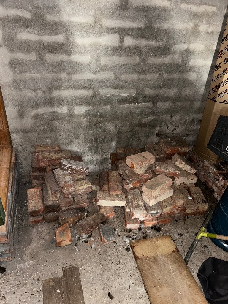Gratis stenen, Doe-het-zelf en Bouw, Metselstenen, Ophalen, Gebruikt, Bakstenen